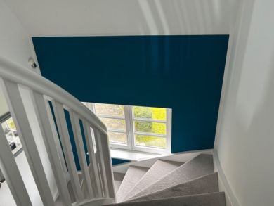 Treppenaufgang - Malerin Claudia Techau - Jübek - Schleswig