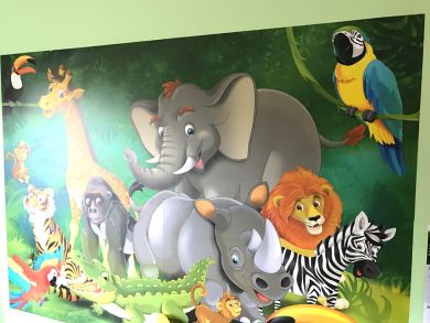 Fototapete - Malerin Claudia Techau - Jübek - Schleswig